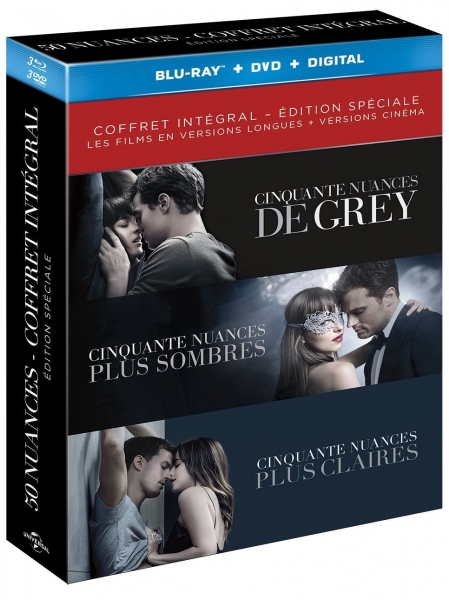 Trilogie de la saga "Cinquante nuances"
